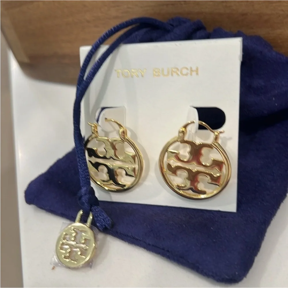 Tory Burch miller small Hoop